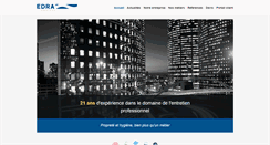 Desktop Screenshot of edraservices.fr