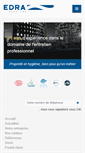 Mobile Screenshot of edraservices.fr